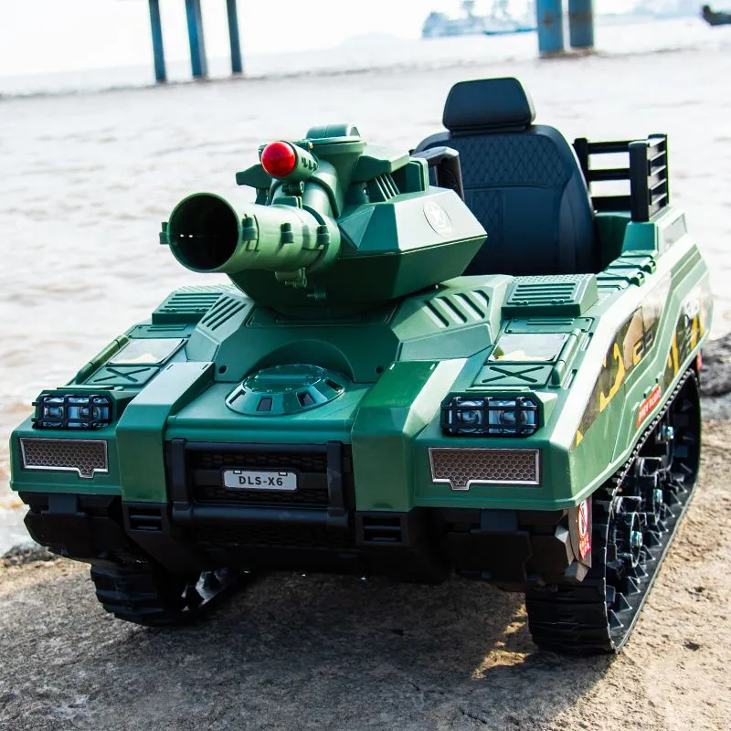 Zeleni spremnik za dječji električni automobil